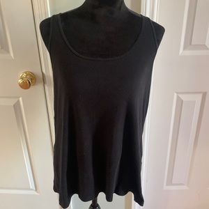 NWOT Black Eileen Fisher Tank- Size 1X